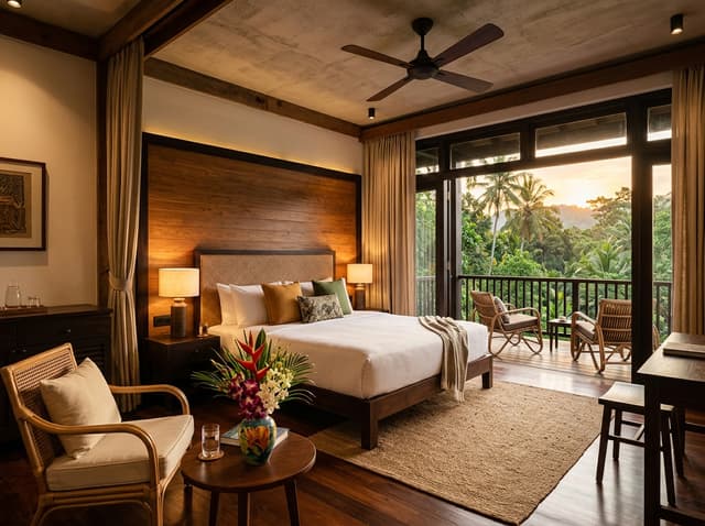 Deluxe room interior